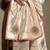 Off white hand embroidered velvet doshala