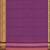 Rainbow violet/royal purple & antique gold semi gadwal saree