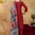 Maroon dhabu cotton partywear readymade suit