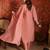 Peach roman silk partywear readymade suit