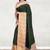 Palm green & blush pink madurai sungudi saree with running blouse