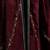 Wine hand embroidered velvet doshala