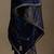 Royal blue hand embroidered velvet doshala