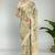 Multicolor banarasi semi dupion saree with running blouse