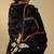 Black hand embroidered velvet doshala