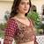 Maroon Color Smart Bridesmaid Rangoli Silk Lehenga Choli For Trendy Wedding Looks