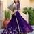 Purple Color Smart Bridesmaid Rangoli Silk Lehenga Choli For Trendy Wedding Looks