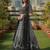 Black Color Faux Georgette Fabric Sequins Embroidered Partywear Lehenga Choli For Girls Wedding Looks