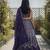 Violet Color Faux Georgette Fabric Sequins Embroidered Partywear Lehenga Choli For Girls Wedding Looks