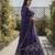 Violet Color Faux Georgette Fabric Sequins Embroidered Partywear Lehenga Choli For Girls Wedding Looks