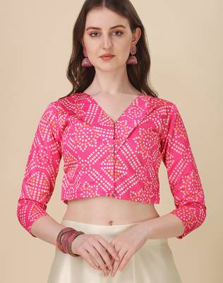 Pink Color Satin Silk Fabric Designer Digital Printed Fancy Ethnic Partywear Lehenga 3