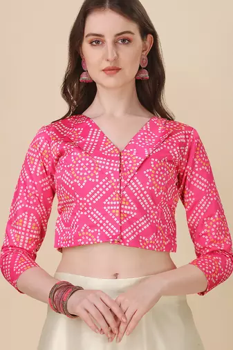 Pink Color Satin Silk Fabric Designer Digital Printed Fancy Ethnic Partywear Lehenga