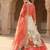 Red Color Satin Silk Fabric Designer Digital Printed Fancy Ethnic Partywear Lehenga