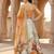 Yellow Color Satin Silk Fabric Designer Digital Printed Fancy Ethnic Partywear Lehenga