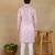Pink linen fabric kurta payjama