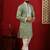Pista embroidered fancy kurta payjama for men