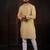 Chikoo jacquard work ethnic festive traditional attire for men