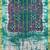 Lagoon green & royal mulberry purple printed andhra cotton saree with running blouse
