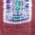 Dusty rose & purple printed andhra cotton saree with running blouse with running blouse