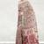 Sandstone beige & heritage crimson red printed andhra cotton saree with running blouse