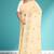 Vanilla cream & olive green andhra cotton saree with running blouse