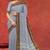 Ash/steel grey & burnished copper brown chettinad cotton saree with running blouse