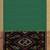 Emerald green & antique gold pochampally ikat cotton saree with running blouse