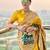 Polka Dots Woven Design Zari Silk Blend Paithani Saree