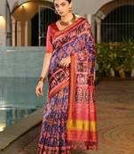 Woven Design Zari Patola Saree