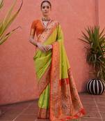 Woven Design Zari Paithani Saree