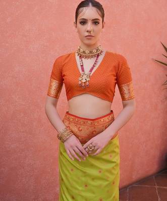 Woven Design Zari Paithani Saree 4