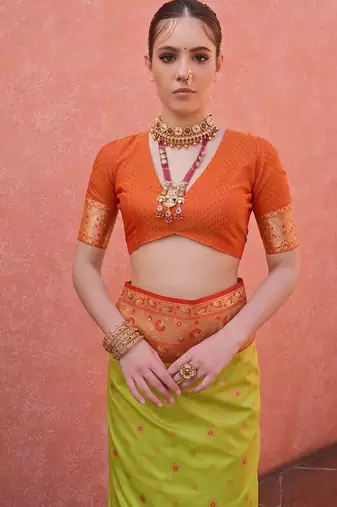 Woven Design Zari Paithani Saree