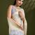Self Checks Muga Saree with Kalamkari Border and Zari Woven Detail