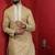 Chikoo embroidered kurta payjama for mens' traditional looks