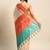 Colourblocked Silk Blend Tussar Saree