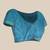 Colourblocked Silk Blend Tussar Saree