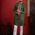 Mahendi embroidered kurta payjama for mens' traditional looks