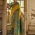 Saffron Yellow Ethnic Motifs Woven Design Zari Banarasi Silk Sarees