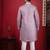 Pink embroidered kurta payjama for mens' traditional looks