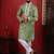 Pista embroidered kurta payjama for mens' traditional looks