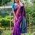 Ethnic Motifs Woven Design Zari Banarasi Saree