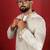 White embroidered kurta payjama for mens' traditional looks