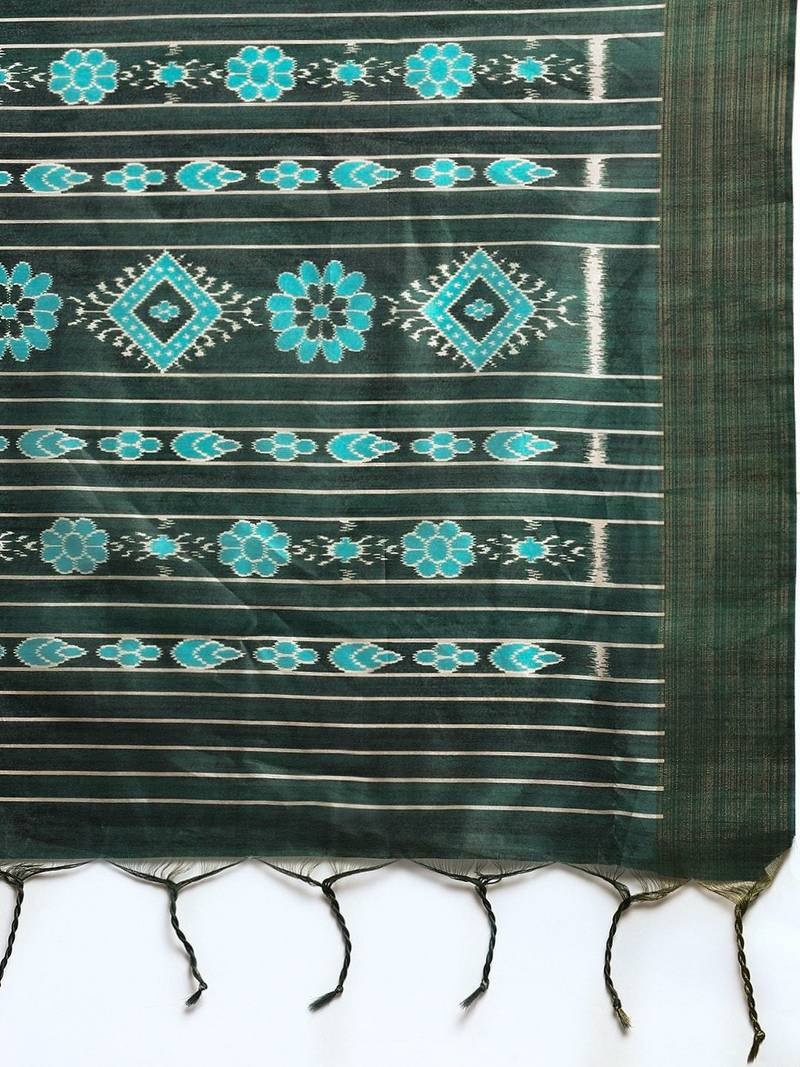 Solid Silk Cotton Saree