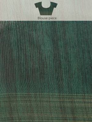 Solid Silk Cotton Saree 8