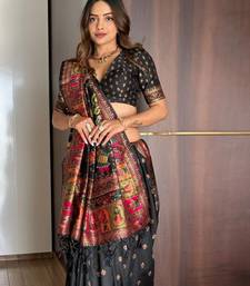 Woven Design Zari Banarasi Saree
