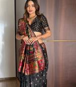 Woven Design Zari Banarasi Saree