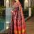Rajkoti Ikkat Ethnic Motifs Patola Saree