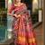 Rajkoti Ikkat Ethnic Motifs Patola Saree