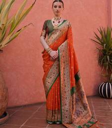 Woven Design Zari Paithani Saree