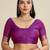 Zari Woven Butti Banarasi Silk Saree with Big Flower Border and Detail Work
